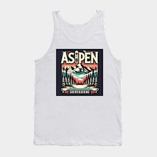 Aspen Ski & Snowboard Tank Top